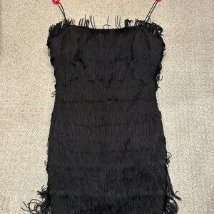 Black Flapper Likely Mini Dress